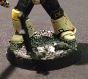 highlighting light grey base