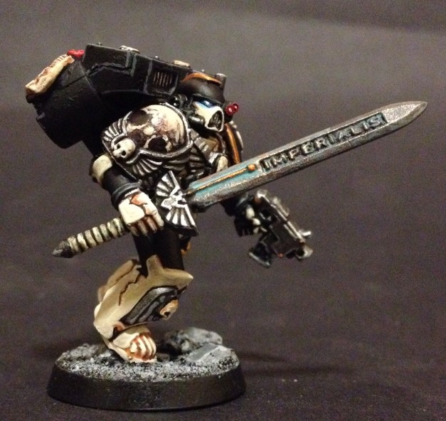 Mortifactors Vanguard Veteran with Power Sword and Bolt Pistol