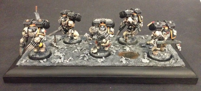 mortifactors vanguard veterans on display plinth