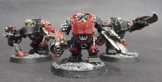 Squad of Ork Meganobz