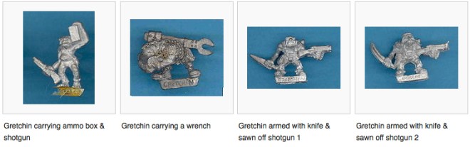 old metal gretchin