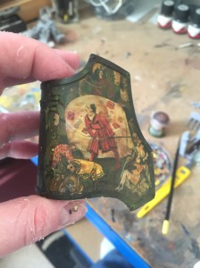 painted shin titan guards test