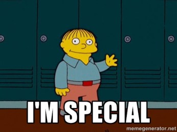ralph wiggum i'm special