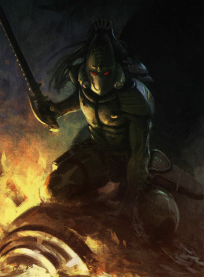 dark striking scorpion