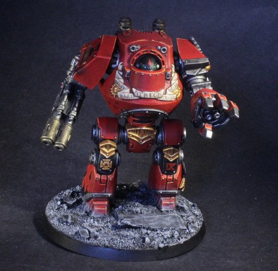 blood angels contemptor dreadnought