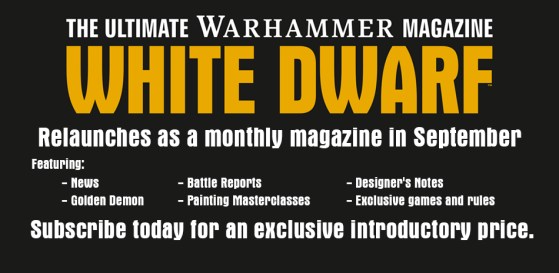 white dwarf going monthly