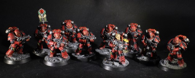 Blood Angels Legion tactical Squad