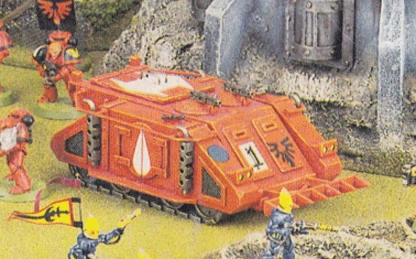 2nd edition blood angels rhino apc