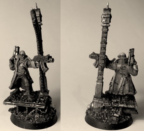 black and white delaque leader