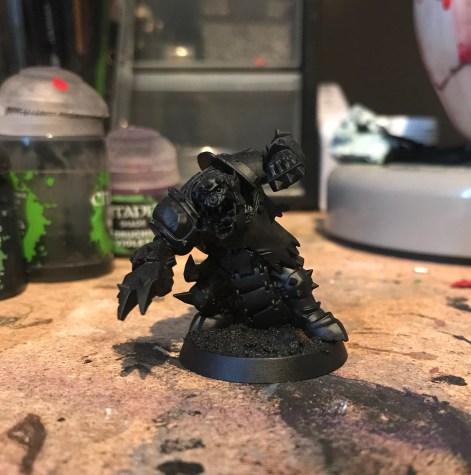 undercoated black orc blocker