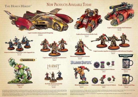 forge world open day 2017 new products