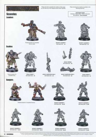 necrumnda scavvies miniatures