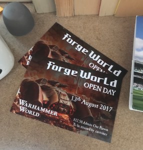 Forge World Open Day Tickets
