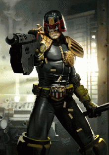 judge dredd gif