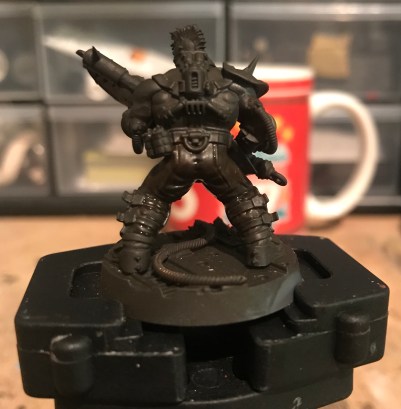 step 3 painting leather miniatures