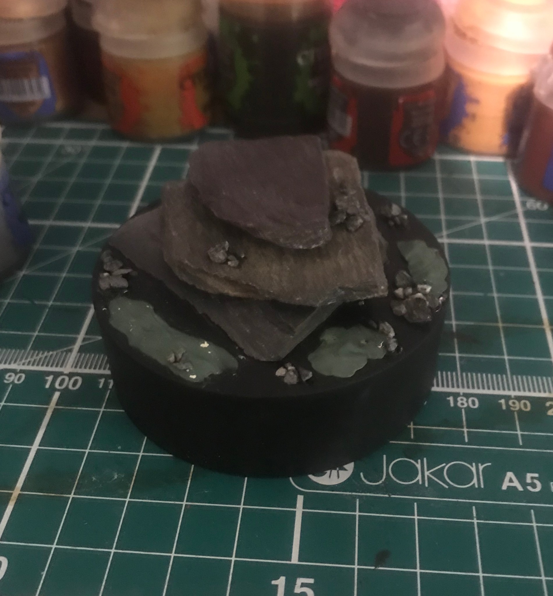 making a display base