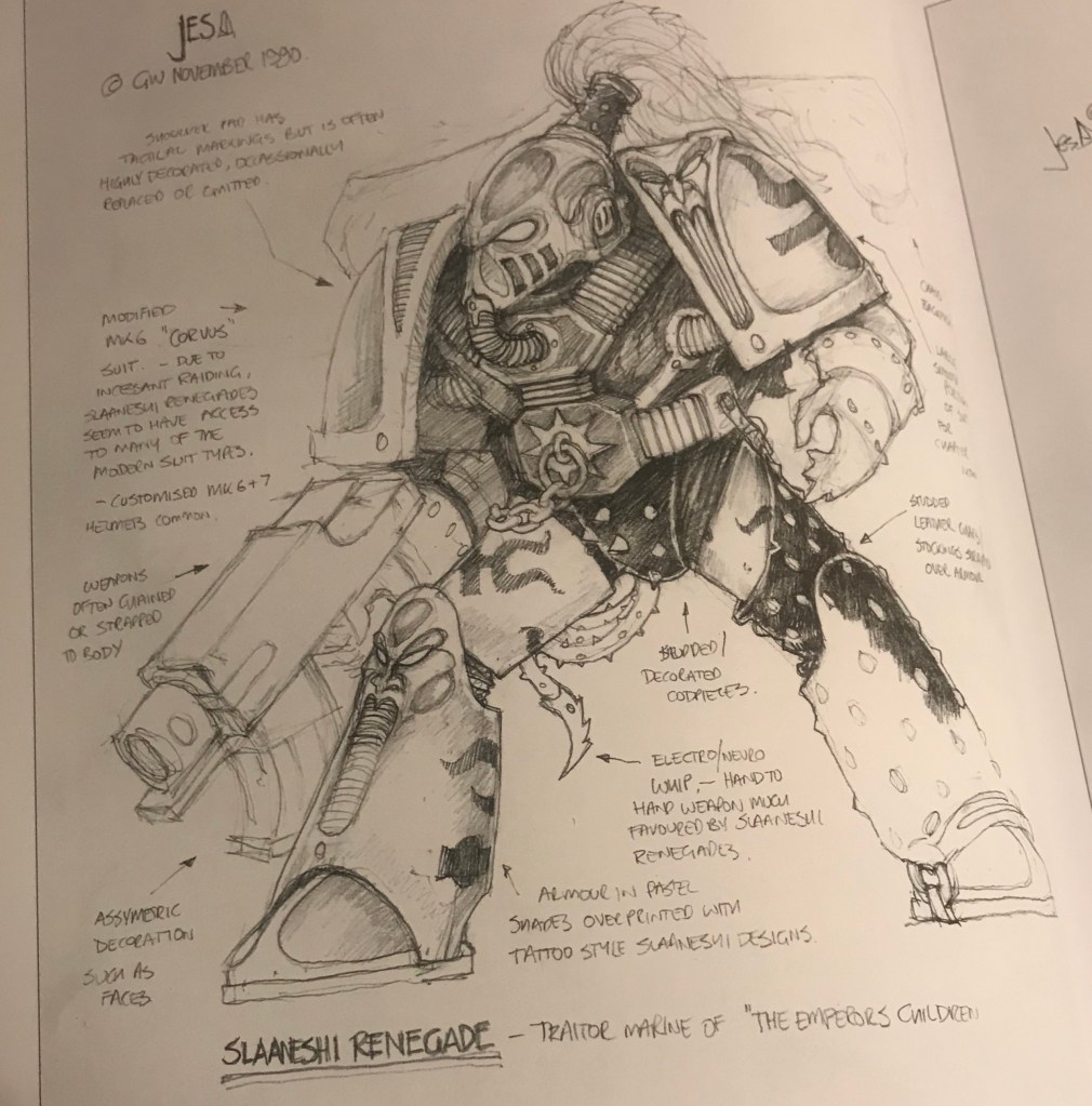Jes Goodwin Emperors children slaaneshi renegade