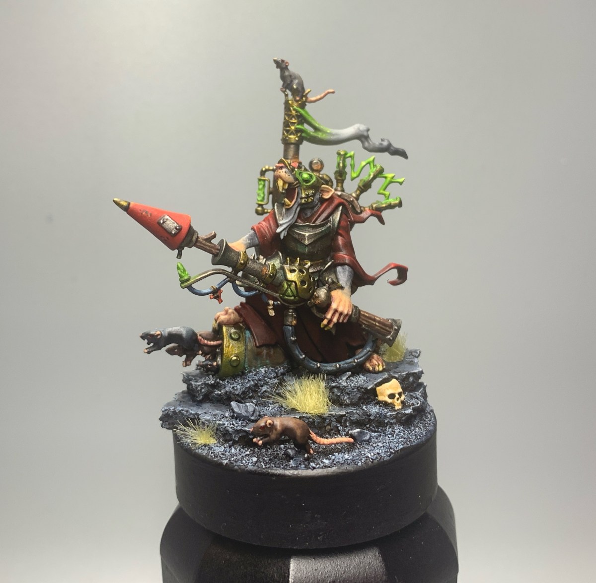 Warhammer Age Of Sigmar - Skaven Warlock Bombardier - Héros Explosif Pour Armée Skaven