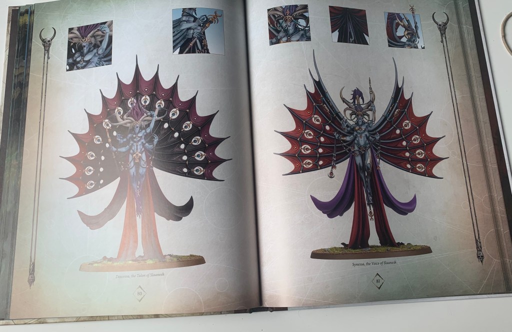 the voice and the talon of slaanesh