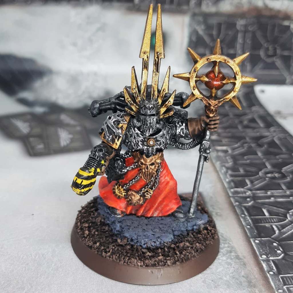 violet sun props Iron Warriors