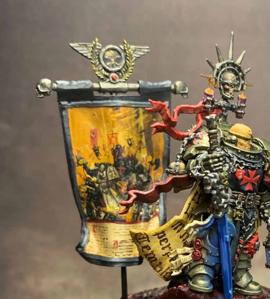 john blanche black templars banner