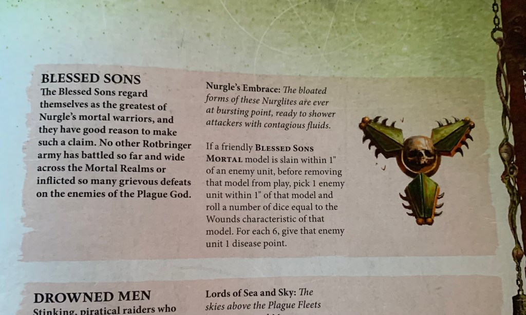 bleesed sons plague legion rules