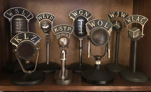 old microphones