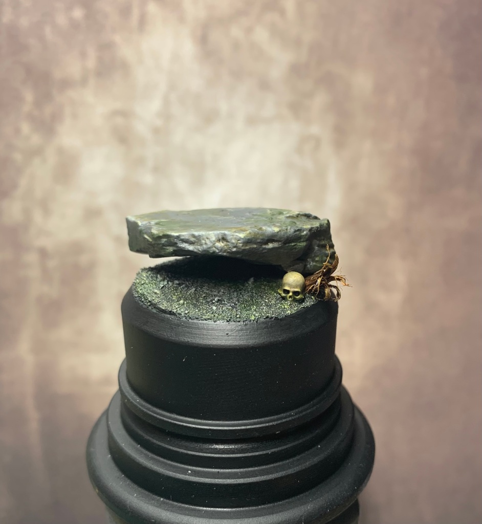 simple display plinth for miniatures
