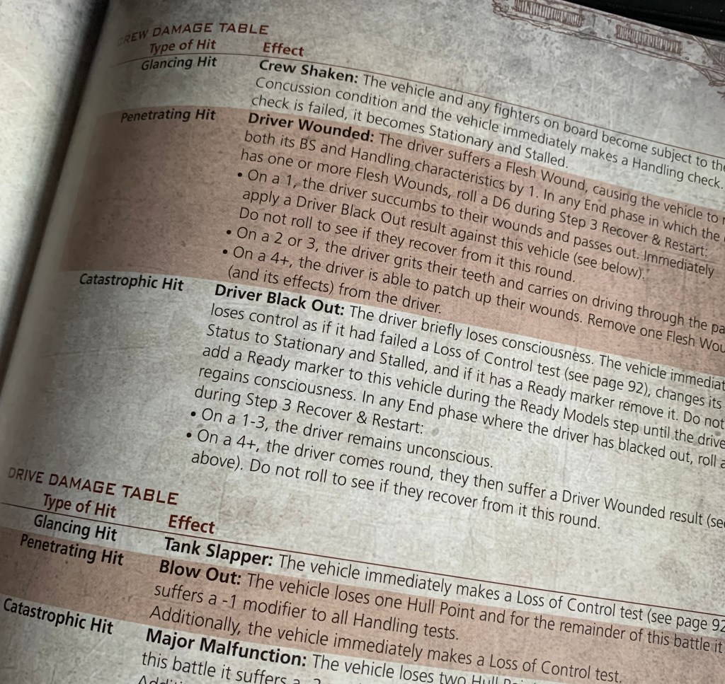 vehicle damage effects