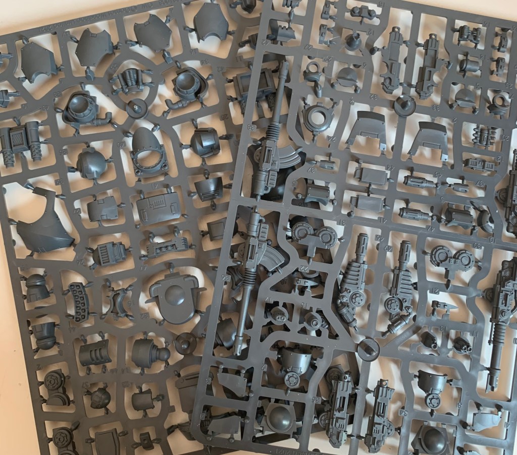 new plastic contemptor sprues