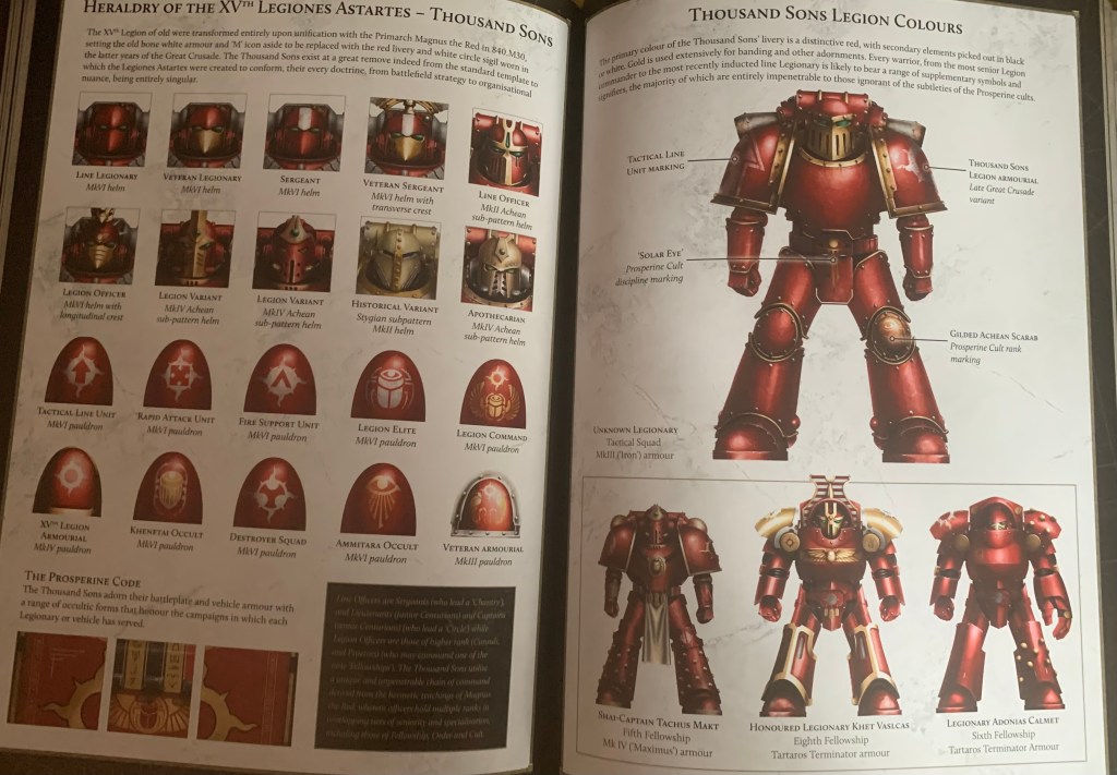 thousand sons heresy
